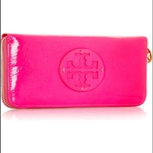 Hot Pink Tory Burch Wallet